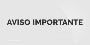 Aviso Importante